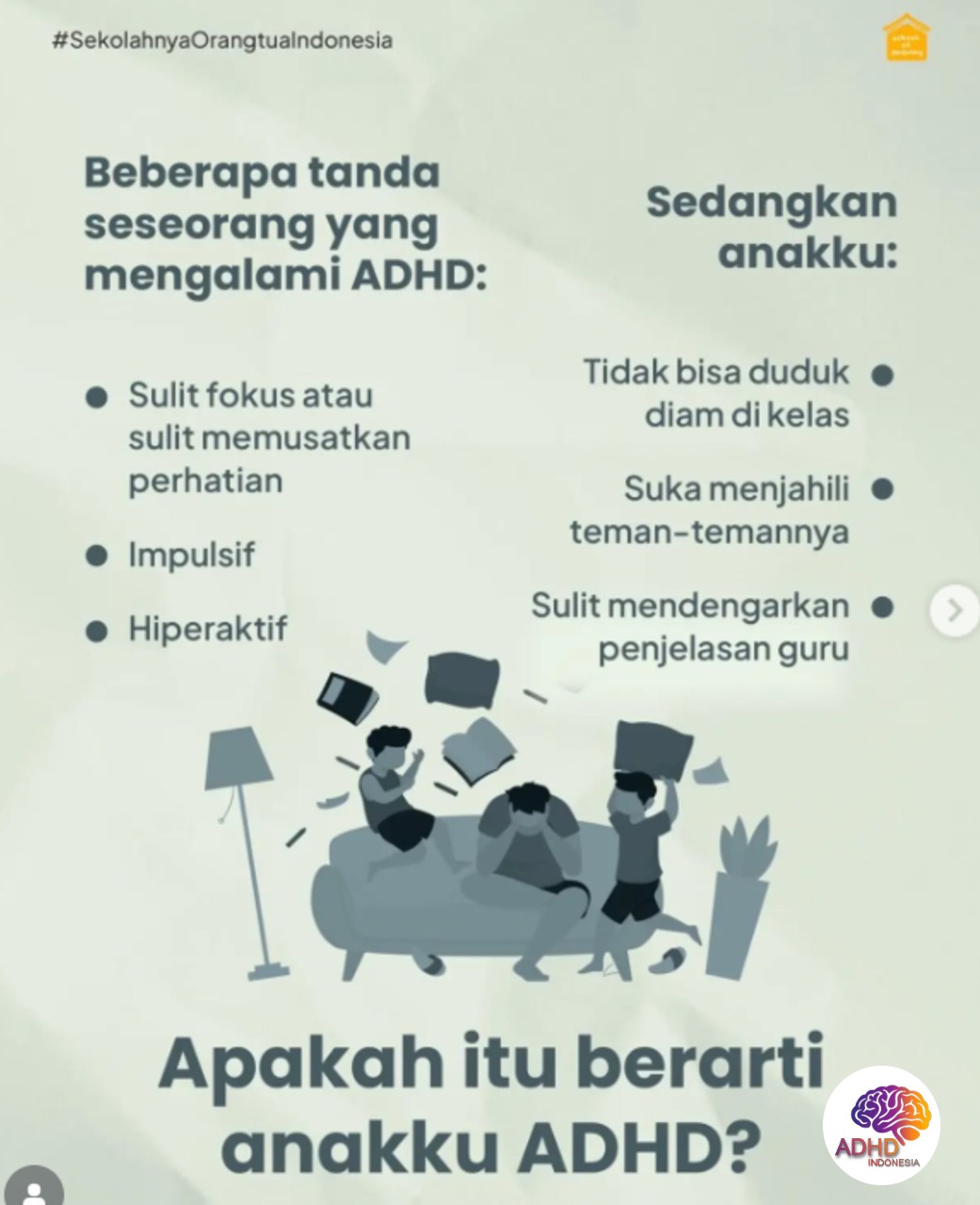 Ciri dan Gejala ADHD pada Anak Usia Dini di Kabupaten Batu Bara