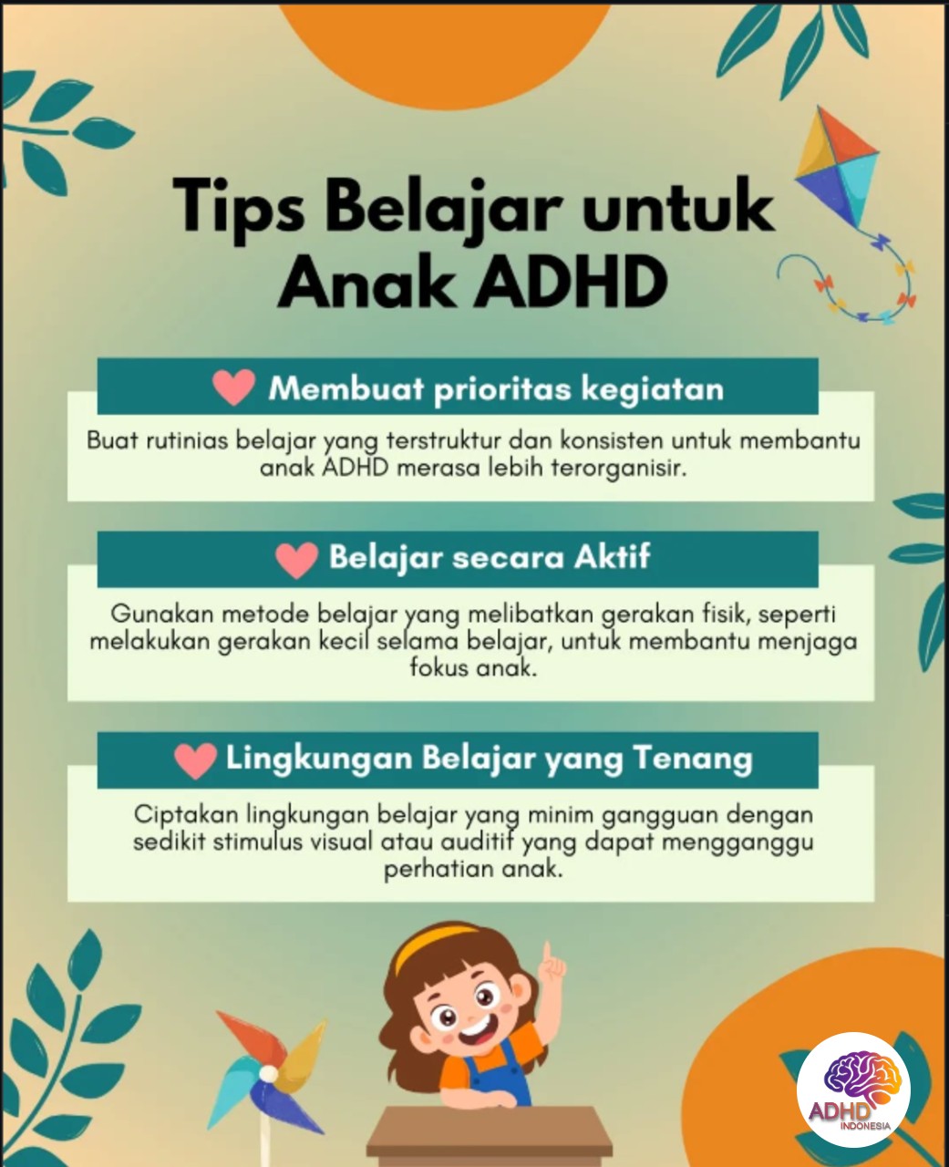 Strategi Belajar yang Cocok untuk Anak ADHD di Kabupaten Batu Bara
